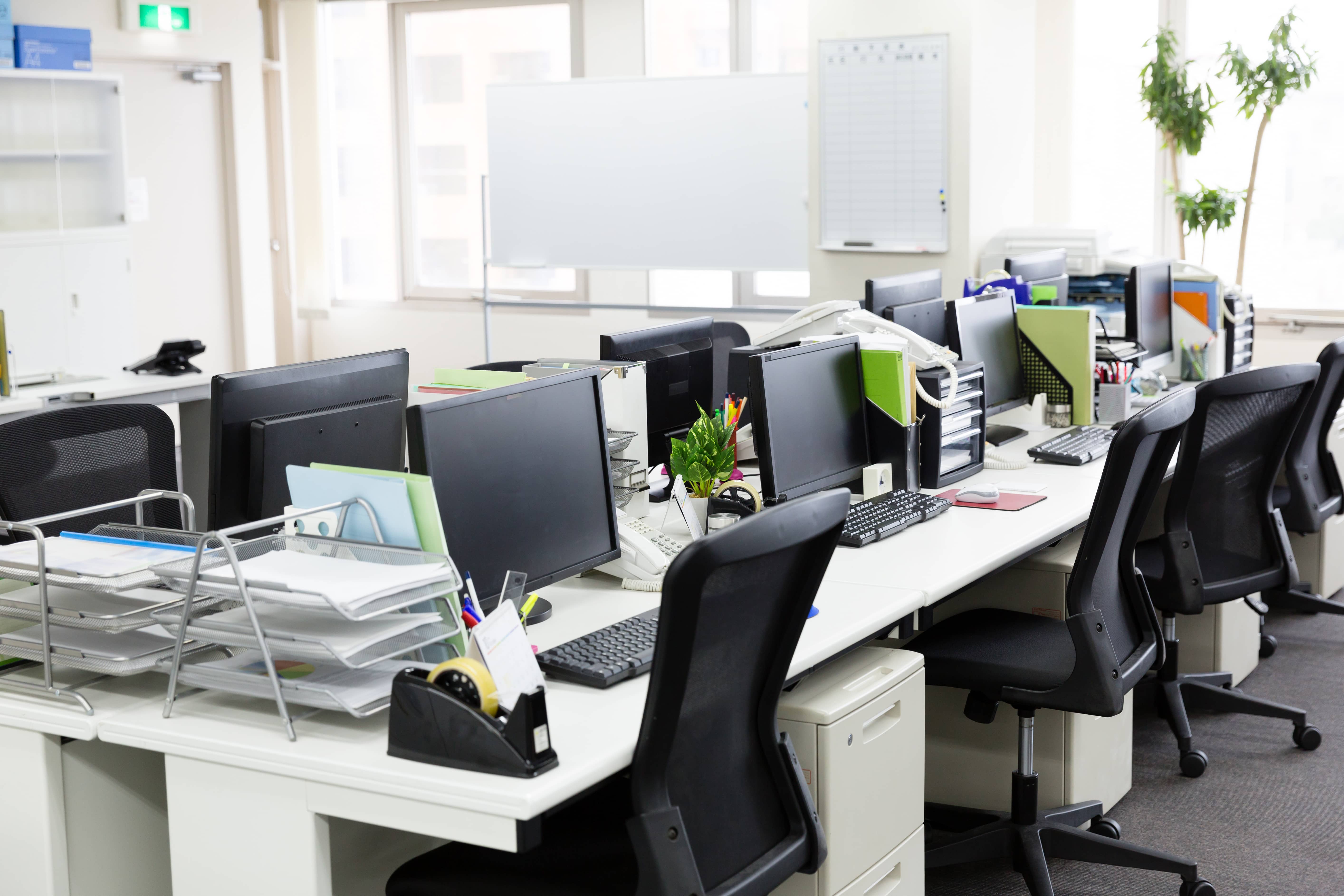 オフィスの撤去作業